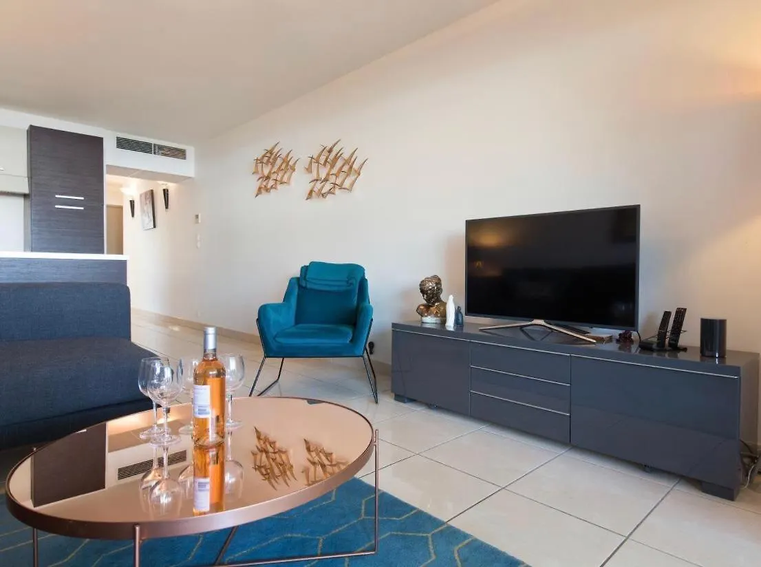 Luxury 3Pc Garden Apartment In Cannes Marina Mandelieu-la-Napoule France